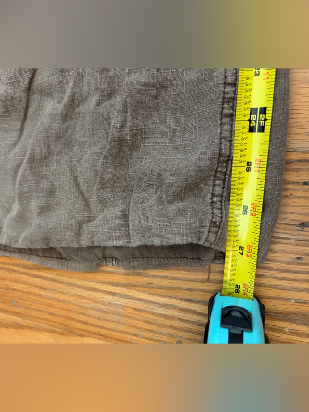 Free People Day’s End Pull-on Linen Pants - M - Picture 5 of 6